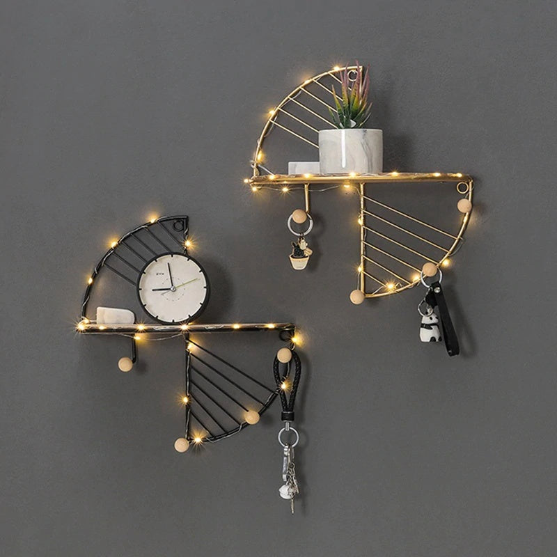 Round Shape Wall Shelve