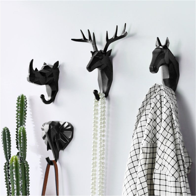 Wild Animal Wall Hook