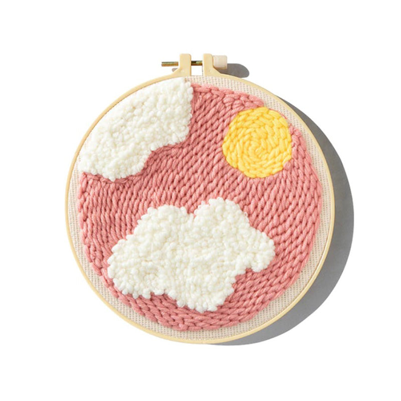 DIY Embroidery Kit - Pastel Sky