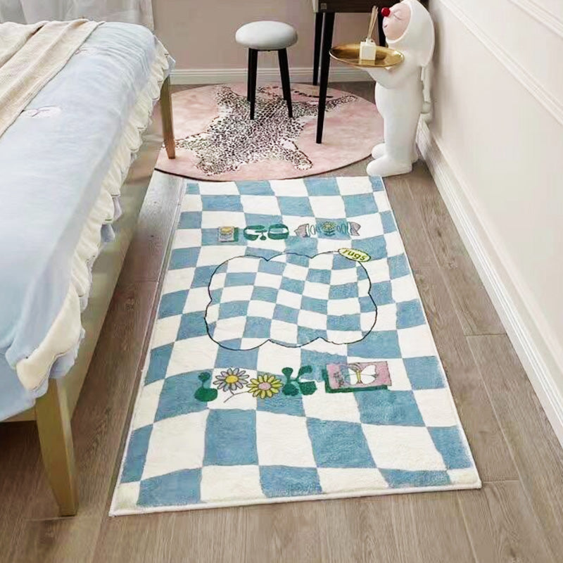 Retro Checkered Rug | Aesthetic Rugs