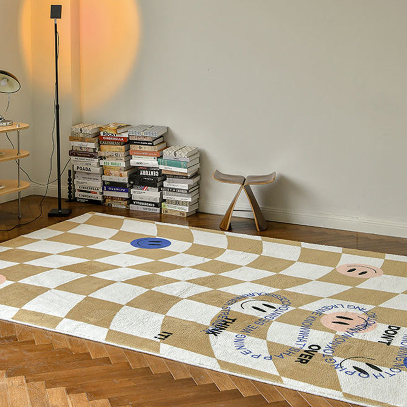 Retro Checkered Rug | Aesthetic Rugs