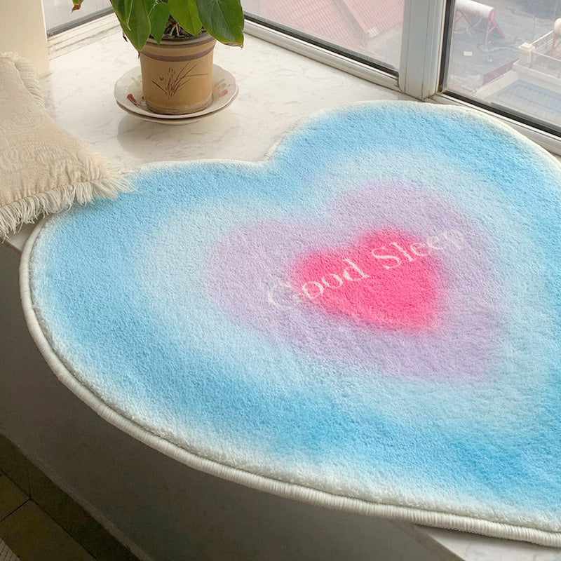 Y2K Heart Rug
