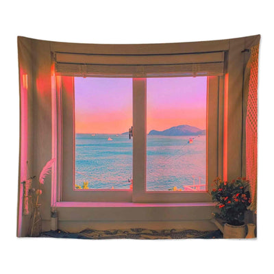 Open Window Tapestry
