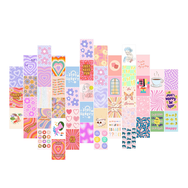 Danish Pastel Wall Collage | Digital Collage