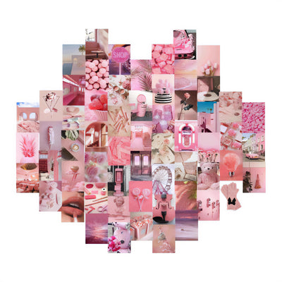 Pink Collage Kit - Aesthetic Roomcore