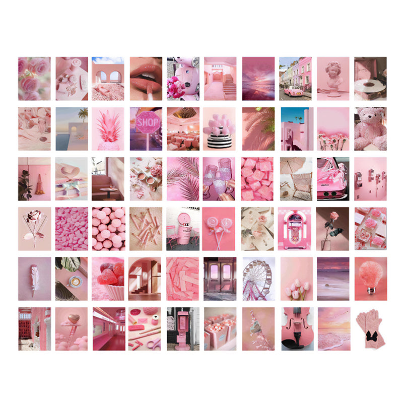 Pink Collage Kit - Aesthetic Roomcore