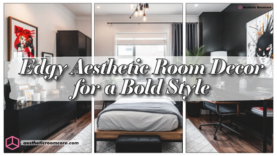 Edgy Aesthetic Room Decor for a Bold Style