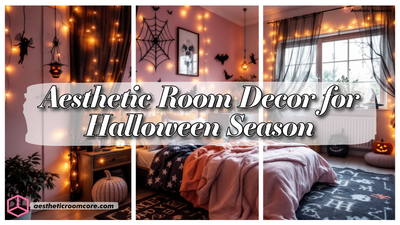 From Cute to Creepy: Aesthetic Room Decor for Halloween Season