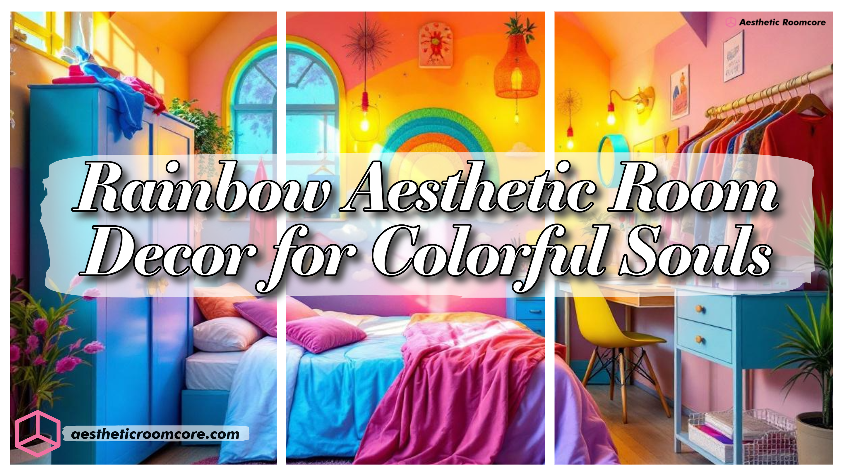 Rainbow Aesthetic Room Decor for Colorful Souls