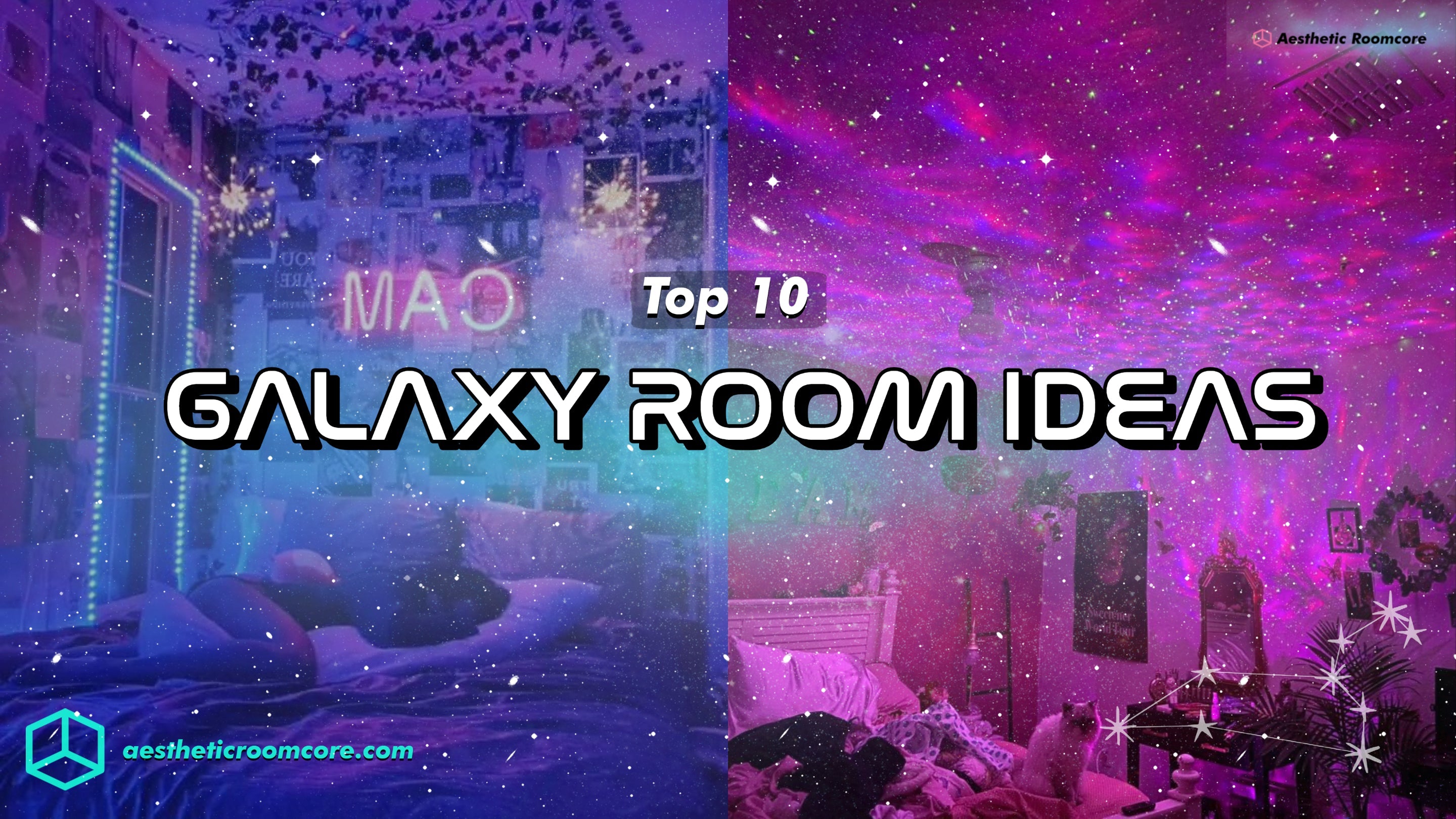 Galaxy Rooom Top 10 Galaxy Room Ideas | Aesthetic Room Decor