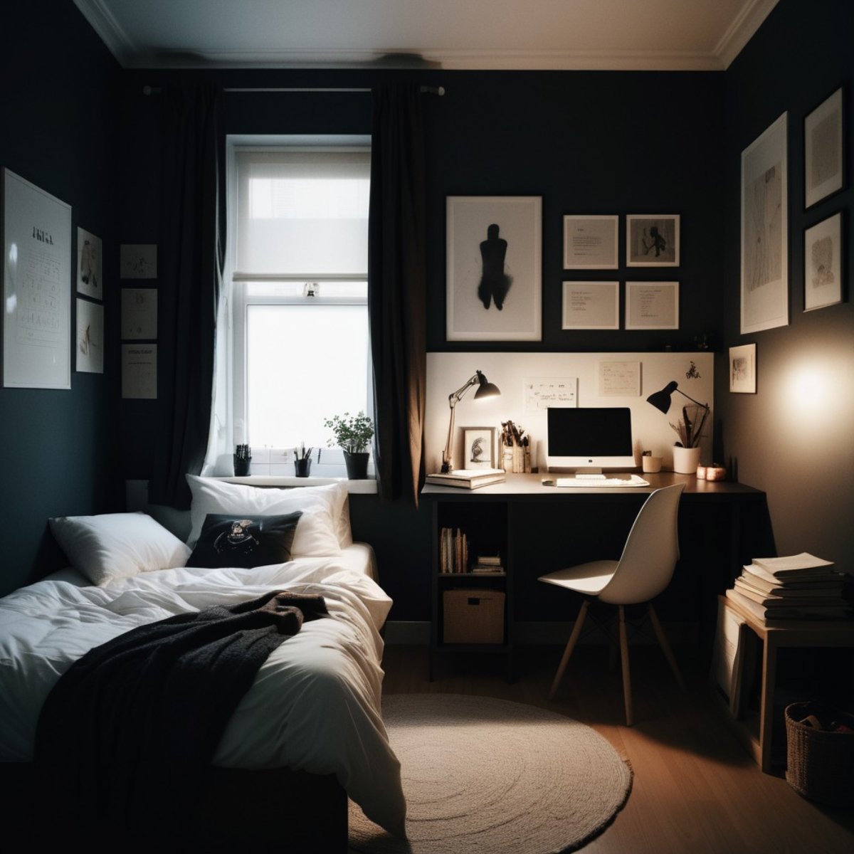 Dark Room Decor