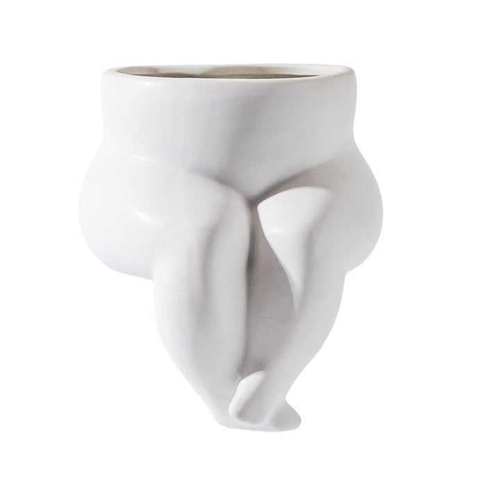 Sculptural Legs Vase | Aesthetic Room Accessories