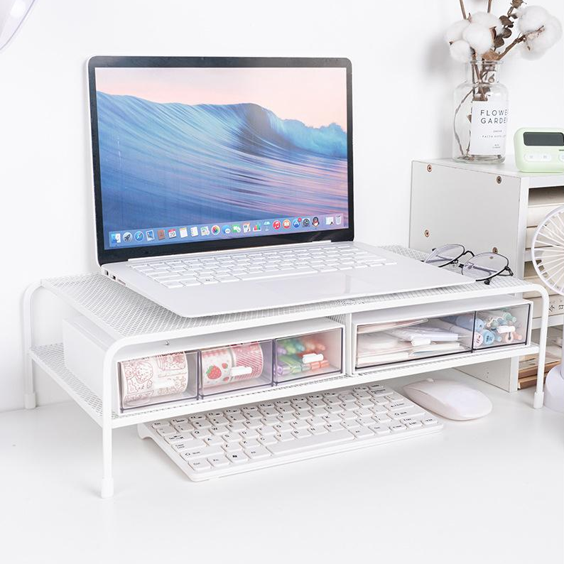Desktop Lift Minimalist Computer Elevator | Aesthetic Desk Organization
