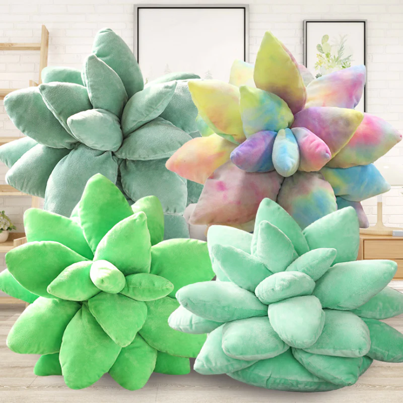 Cactus Cushion | Aesthetic Bedroom Decor