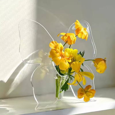 Butterfly Flower Vase | Aesthetic Room Decor
