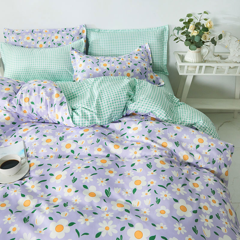 Spring Flowers Bedding Set | Aesthetic Room Decor