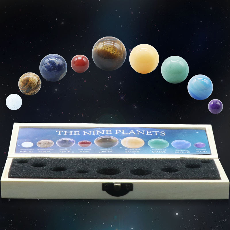 Crystal Stones Solar System | Aesthetic Room Accessories