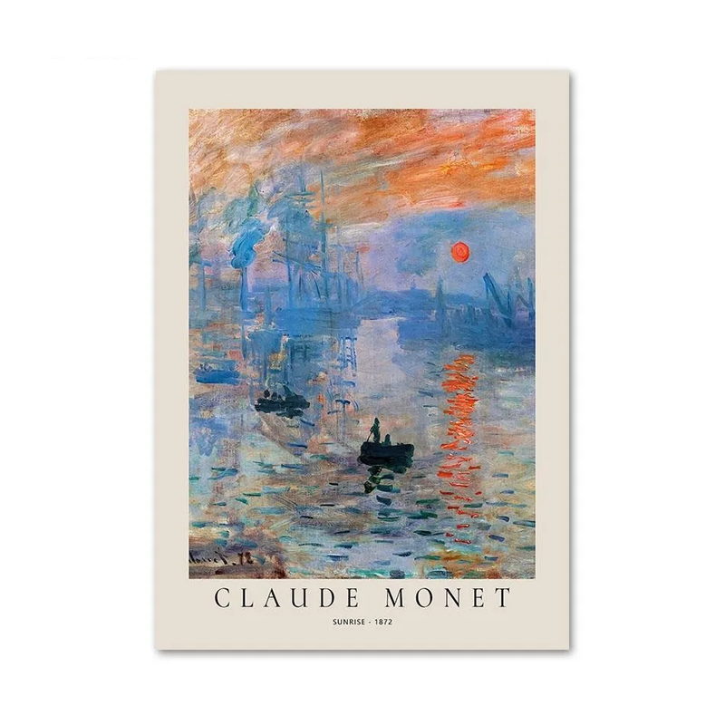 Cloud Monet Prints | Aesthetic Wall Decor