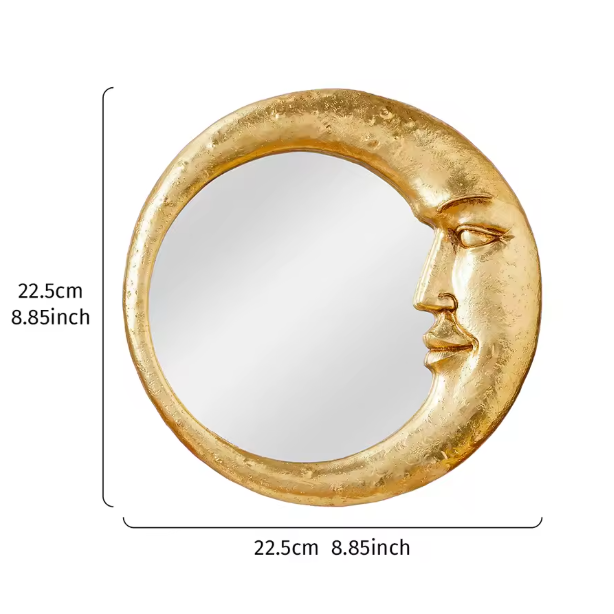 Moon Hanging Mirror | Aesthetic Room Decor