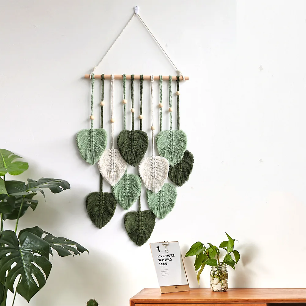 Macrame Cottagecore Cottagecore Macrame Wall Hanging | Aesthetic Room Decor
