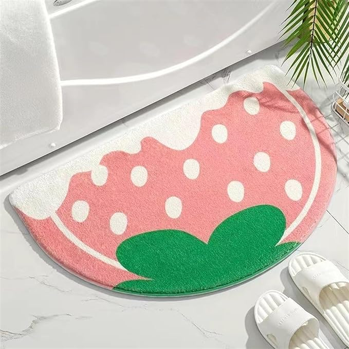 Stawberry Rug Strawberry Rug | Aesthetic Room Decor