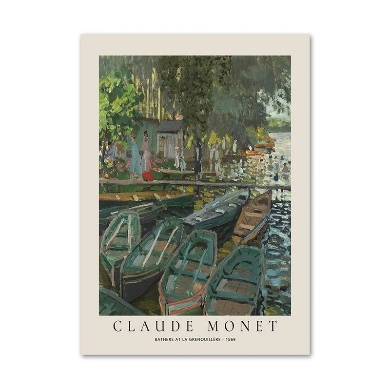 Cloud Monet Prints | Aesthetic Wall Decor