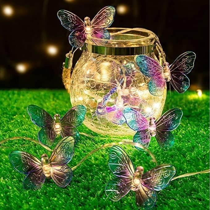 Fairy Butterfly String Lights | Aesthetic Room Decor