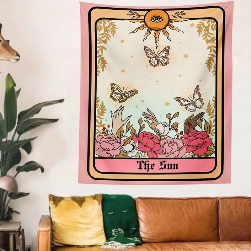 Catching Butterflies Tapestry | Aesthetic Tapestry