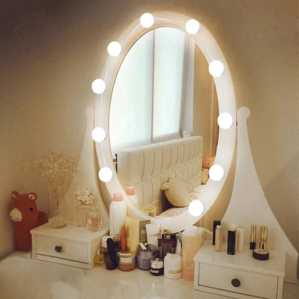 Mirror Vanity Lights | Aesthetic Room Decor
