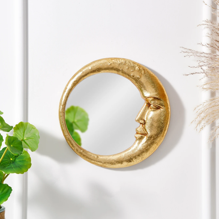 Moon Hanging Mirror | Aesthetic Room Decor