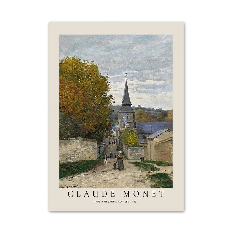 Cloud Monet Prints | Aesthetic Wall Decor