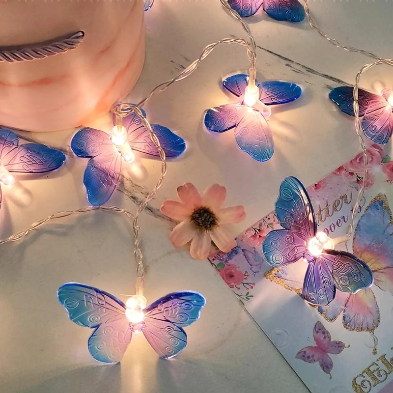 Fairy Butterfly String Lights | Aesthetic Room Decor