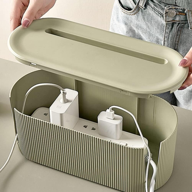Cable Storage Box | Aesthetic Room Decor
