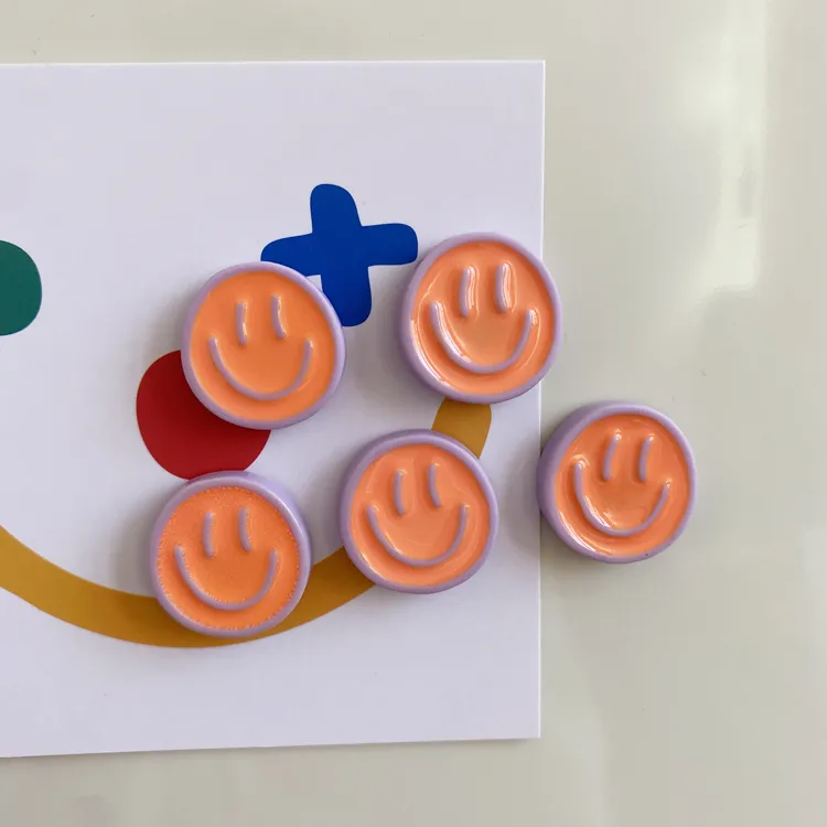 Smiley Message Board Magnets | Aesthetic Room Decor