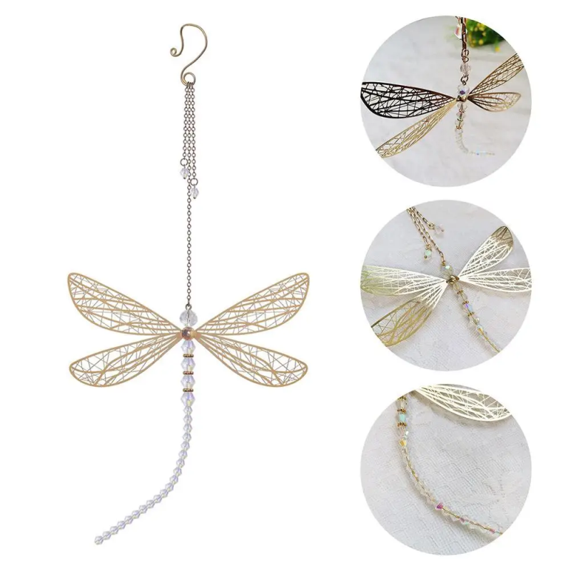 Dragonfly Crystal Sun Catcher