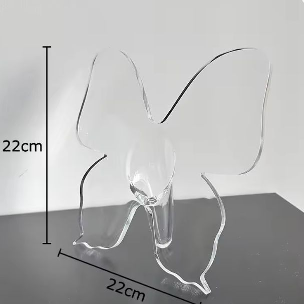 Butterfly Flower Vase | Aesthetic Room Decor