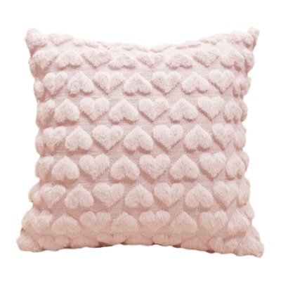 Soft Hearts Pillow Case | Aesthetic Room Decor