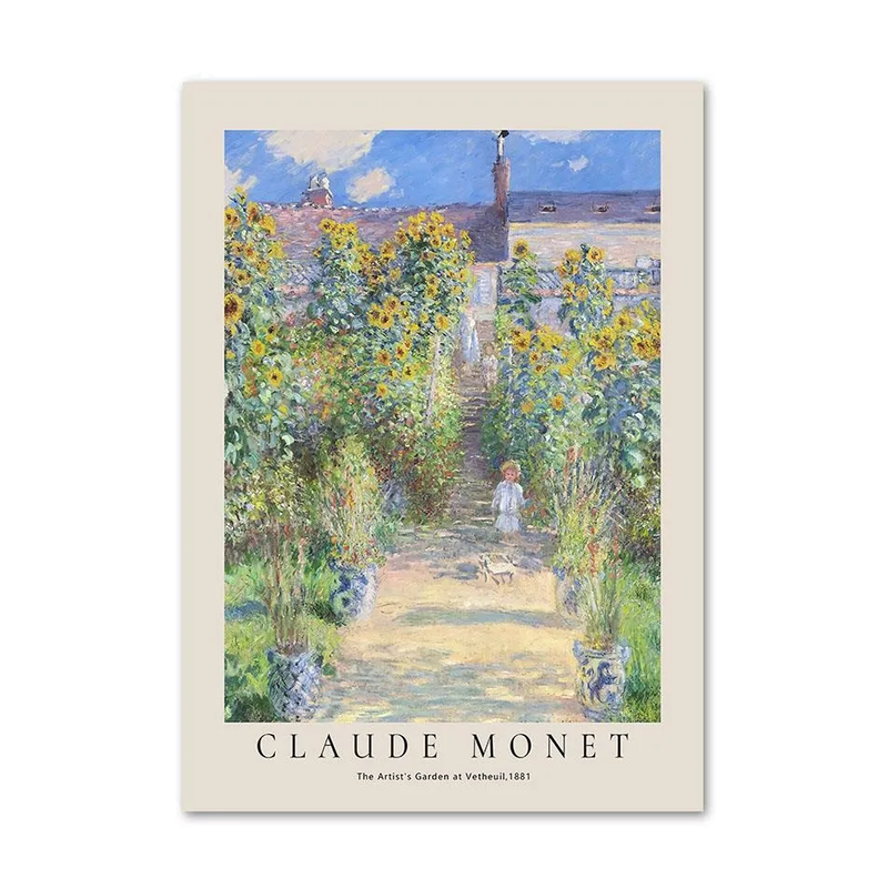 Cloud Monet Prints | Aesthetic Wall Decor