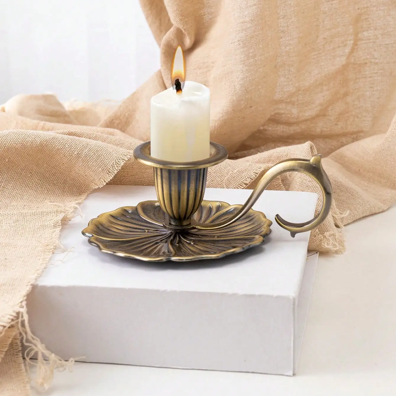 Vintage Style Candle Holder | Aesthetic Room Decor