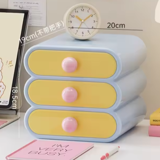 Stationery Desktop Organizer | Aesthetic Room Decor

