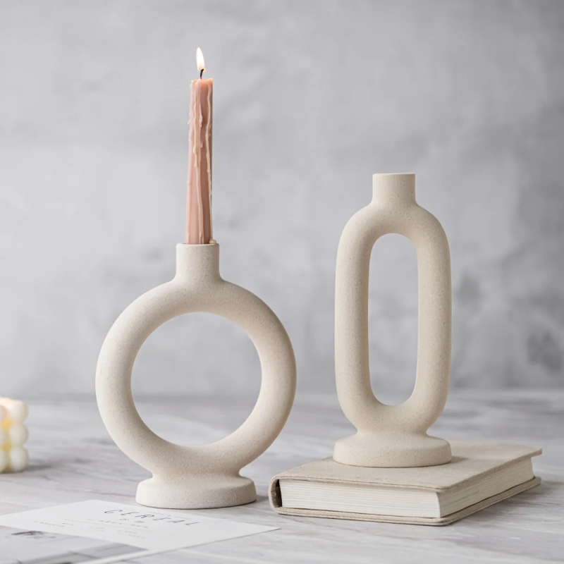 Circle Candle Holder | Aesthetic Room Decor