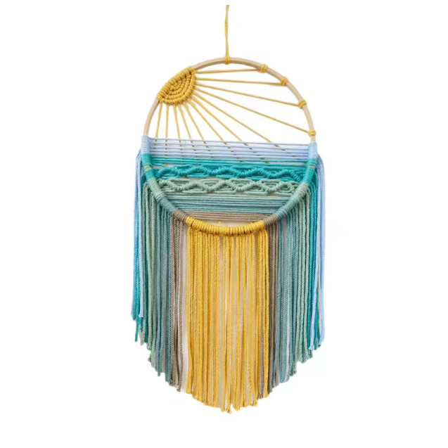 Sunset Macrame Wall Hanging | Aesthetic Room Decor