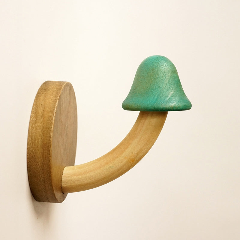 Wooden Mushroom Hook | Aesthetic Room Decor