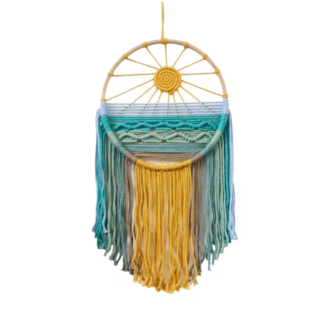 Sunset Macrame Wall Hanging | Aesthetic Room Decor