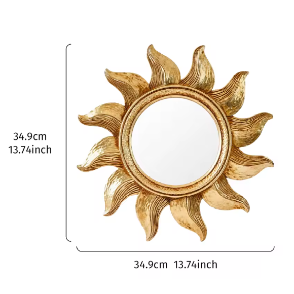 Sun Hanging Mirror | Aesthetic Room Decor
