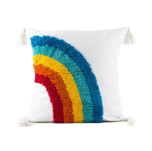 Rainbow Cushion Cover | Aesthetic Room Decor