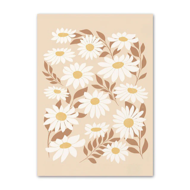 Pastel Brown Aesthetic Poster | Aesthetic Wall Decor