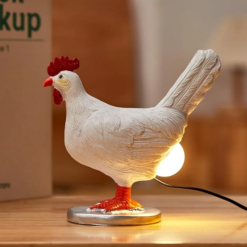 Quirky Chicken Lamp | Aesthetic Room Decor