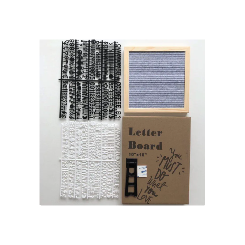 Felt Letter Message Board | Aesthetic Room Decor