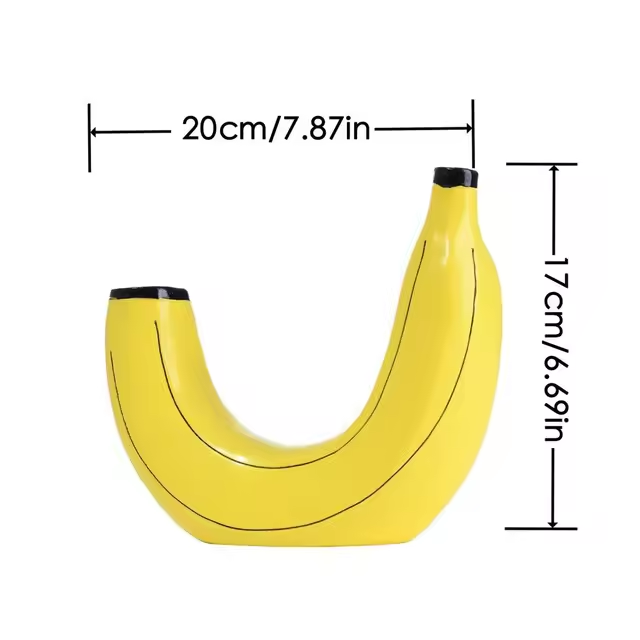 Banana Vase | Aesthetic Room Decor